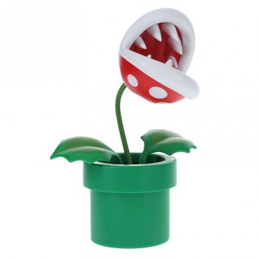 Lámpara Planta Piraña Super Mario Bros Nintendo