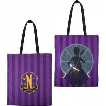 Bolsa Tote Wednesday Con Cello 42 x 38 cms