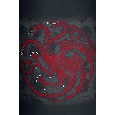 Taza Fire And Blood Juego De Tronos Game Of Thrones Cerámica 320 mls
