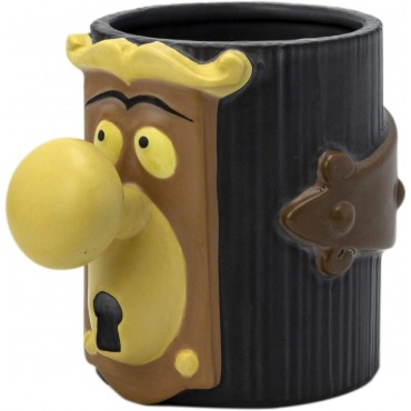 Taza 3D Pomo De Puerta Alicia En El País De Las Maravillas Disney Cerámica 500 mls