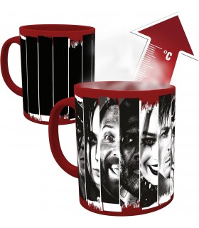 Taza Térmica Task Force X El Escuadrón Suicida DC Cerámica 320 mls
