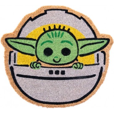 Felpudo Grogu En Cuna The Mandalorian Star Wars 55 x 50 cms