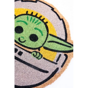 Felpudo Grogu En Cuna The Mandalorian Star Wars 55 x 50 cms