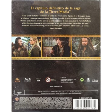 El Hobbit: la Batalla de los Cinco Ejércitos (Digibook) [Blu-ray] (2014) The Hobbit: The Battle of the Five Armies