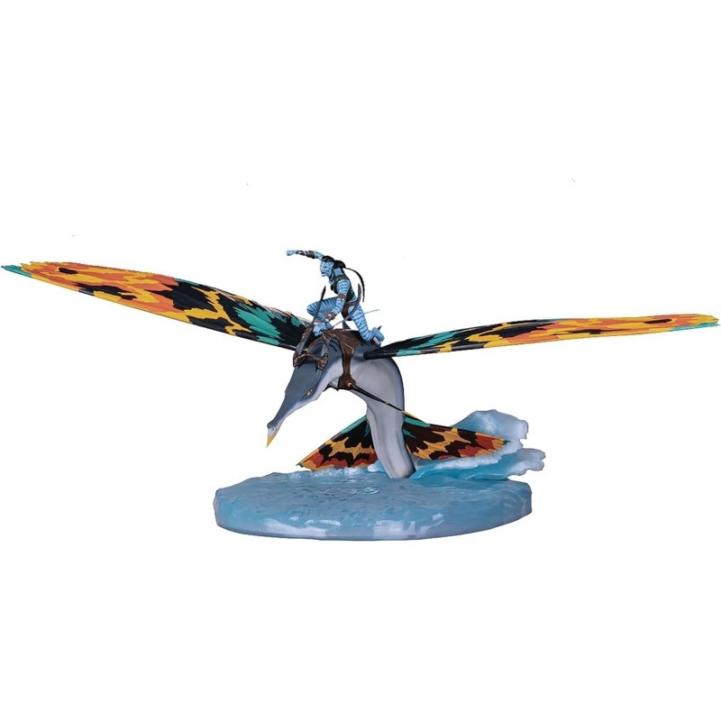 Figura Jake Sully Con Skimwing Avatar The Way Of Water Diorama 11 cms