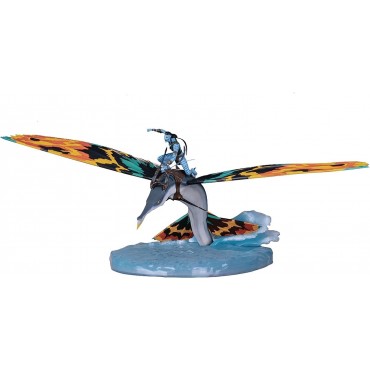 Figura Jake Sully Con Skimwing Avatar The Way Of Water Diorama 11 cms
