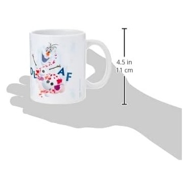 Taza Olaf Frozen II Disney Cerámica 320 mls