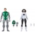 Set De Figuras Capitana Marvel Vs Doctor Doom Avengers Marvel Legends Articuladas 15 cms