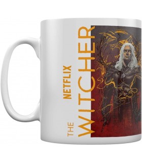 Taza Geralt The Wolf The Witcher Cerámica 315 mls
