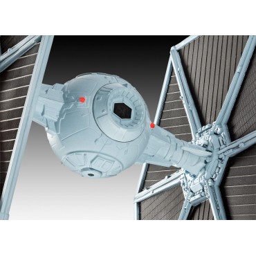 Maqueta Nave TIE Fighter Imperial Star Wars 7 cms