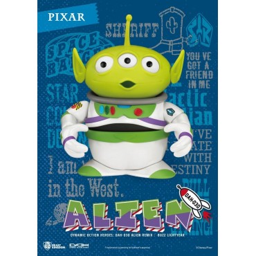 Figura Alien Disfrazado De Buzz Lightyear Remix Toy Story Disney Articulada 16 cms