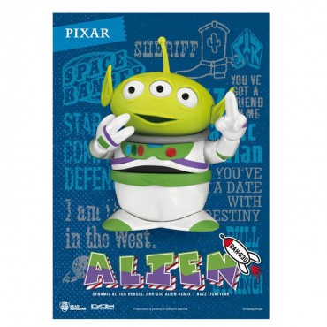 Figura Alien Disfrazado De Buzz Lightyear Remix Toy Story Disney Articulada 16 cms