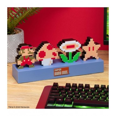 Lámpara Personajes Super Mario Bros Nintendo
