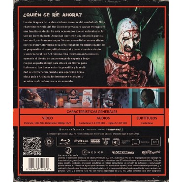 Terrifier 2 Bluray [Blu-ray]