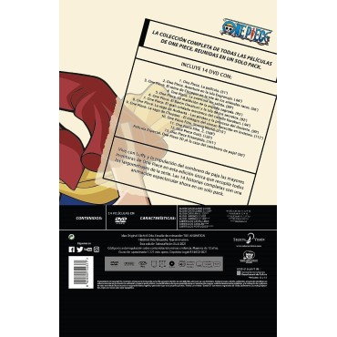 One Piece Las Películas, Colección Completa DVD [DVD]