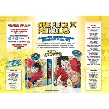 One Piece Las Películas, Colección Completa DVD [DVD]
