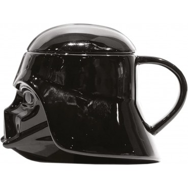 Taza 3D Casco Darth Vader Star Wars Cerámica 530 mls