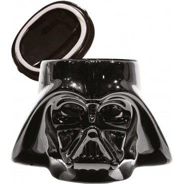 Taza 3D Casco Darth Vader Star Wars Cerámica 530 mls