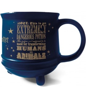 Taza 3D Caldero Pociones Extremadamente Peligrosas Harry Potter Cerámica 511 mls
