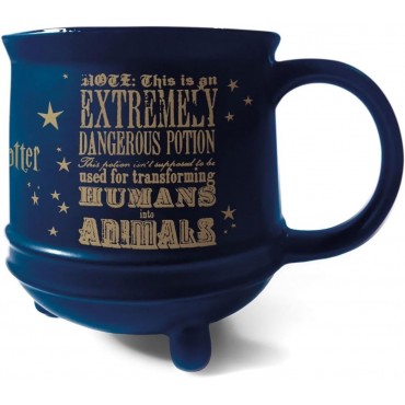 Taza 3D Caldero Pociones Extremadamente Peligrosas Harry Potter Cerámica 511 mls