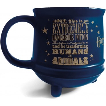 Taza 3D Caldero Pociones Extremadamente Peligrosas Harry Potter Cerámica 511 mls