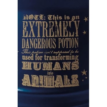 Taza 3D Caldero Pociones Extremadamente Peligrosas Harry Potter Cerámica 511 mls