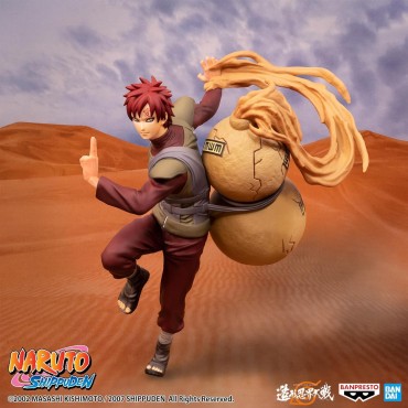 Figura Gaara Naruto Shippuden Colosseum 12 cms