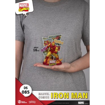 Figura Diorama Iron Man Marvel Comics 16 cms