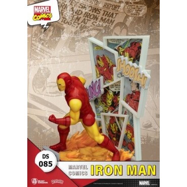 Figura Diorama Iron Man Marvel Comics 16 cms