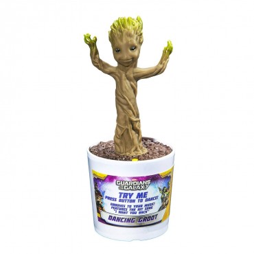 Figura Robótica Groot Bailarín Guardianes De La Galaxia Vol. I Marvel 24 cms