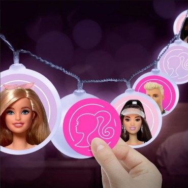 Tira De Luces Decorativas Barbie 