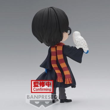 Figura Harry Potter Con Hedwig Q Posket A 14 cms