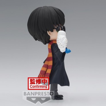 Figura Harry Potter Con Hedwig Q Posket A 14 cms