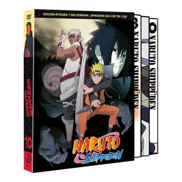 Naruto Shippuden Box 10 (Episodios 242 a 267)[DVD]