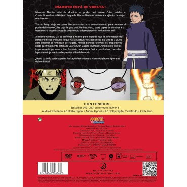 Naruto Shippuden Box 10 (Episodios 242 a 267)[DVD]
