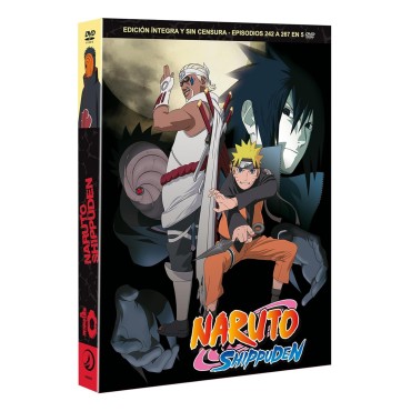 Naruto Shippuden Box 10 (Episodios 242 a 267)[DVD]