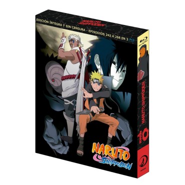 Naruto Shippuden Box 10 (Episodios 242 a 267) [Blu-ray]
