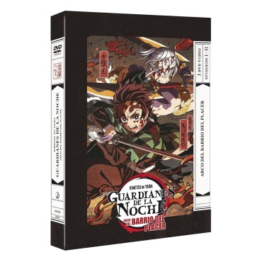 Guardianes de la Noche Kimetsu No Yaiba Arco del Barrio del Placer, Temporada 2 Parte 2 (Episodios 1 a 11) [DVD]