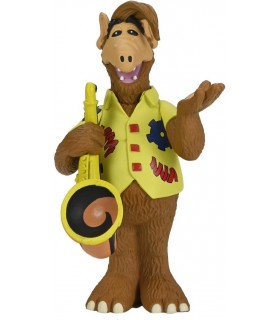 Figura Alf Gordon Shumway Con Camisa Y Saxofón Alf 15 cms