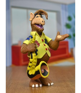 Figura Alf Gordon Shumway Con Camisa Y Saxofón Alf 15 cms