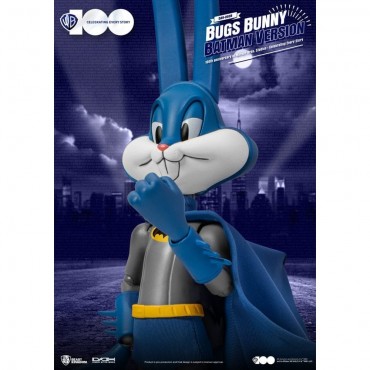 Figura Bugs Bunny Batman Version Dynamic 8ction Heroes 100 Aniversario Warner Bros Looney Tunes Articulada 24 cms