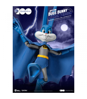 Figura Bugs Bunny Batman Version Dynamic 8ction Heroes 100 Aniversario Warner Bros Looney Tunes Articulada 24 cms