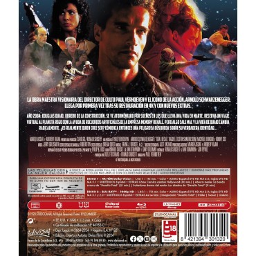 Desafio Total (Total Recall) (4K UHD + Blu-ray) [Blu-ray]