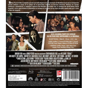 Scream 2 [Blu-ray] (1997)