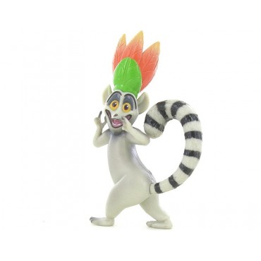Figura Rey Julien Madagascar 8,5 cms