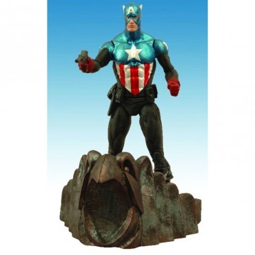Figura Capitán América Marvel Select Articulada 18 cms