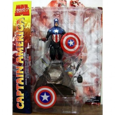 Figura Capitán América Marvel Select Articulada 18 cms
