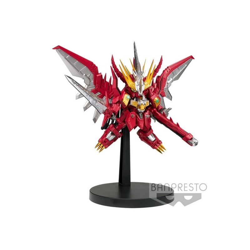Figura God Fighter Red Lander SD Gundam Kougyokubuso 6 cms