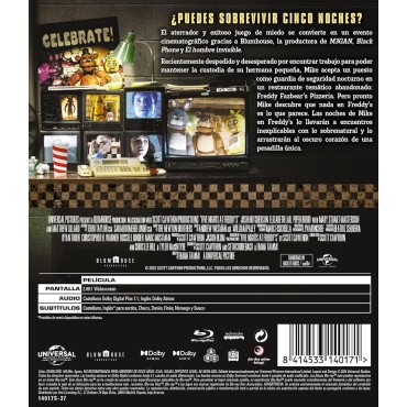Five Nights at Freddy´s [Blu-ray] (2023)