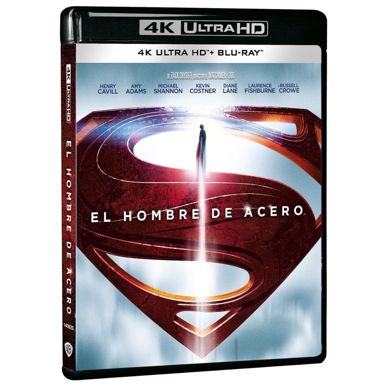 El Hombre de Acero [Blu-ray] (2013) Man of Steel (Superman)